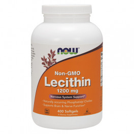 NOW Лецитин 1200 мг 400 таб