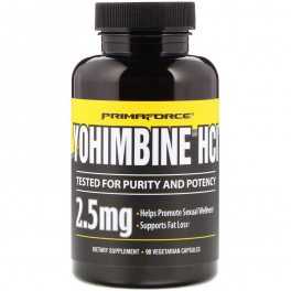 Primaforce Yohimbine HCL 2,5 мг 90 капсул